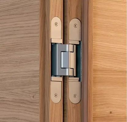 25 mm Borraafstand Gepolijste leisteen Zwart Verborgen scharnieren / Verborgen kruisscharnieren 1,2 mm